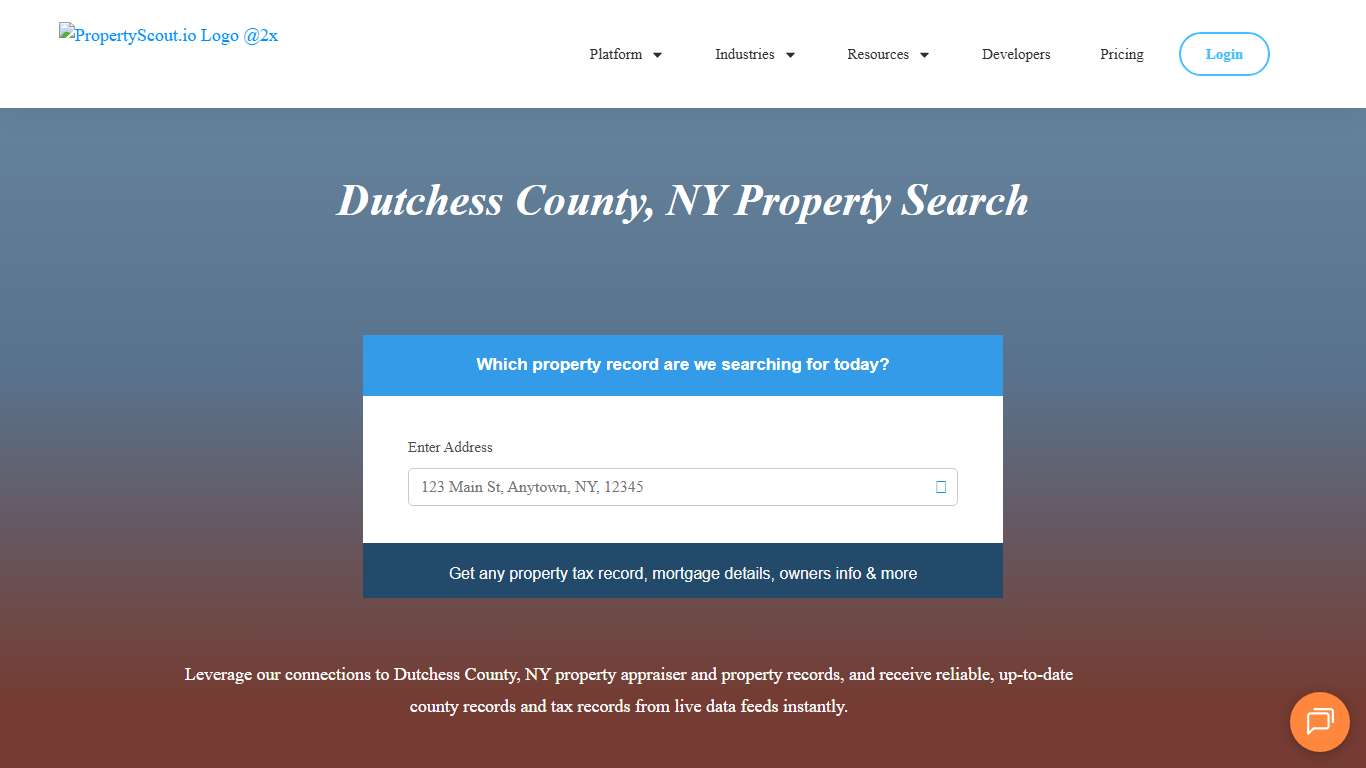 Dutchess County, NY Property Records Search - Propertyscout.io